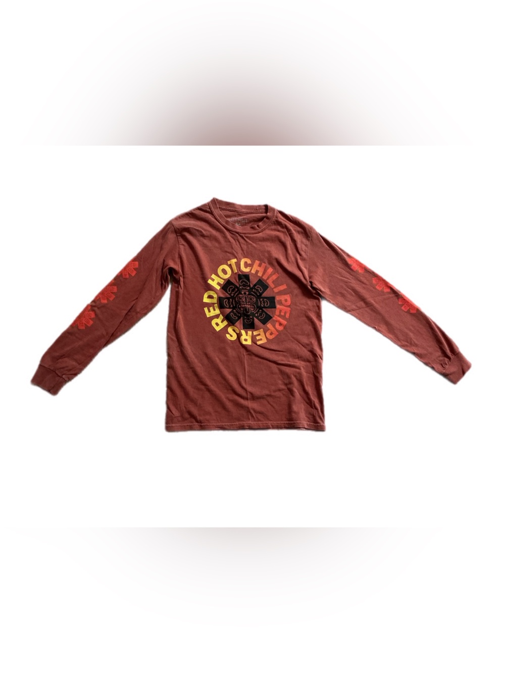 Red Hot Chili Peppers rust  Graphic Long Sleeve Tee - Picture 8 of 9